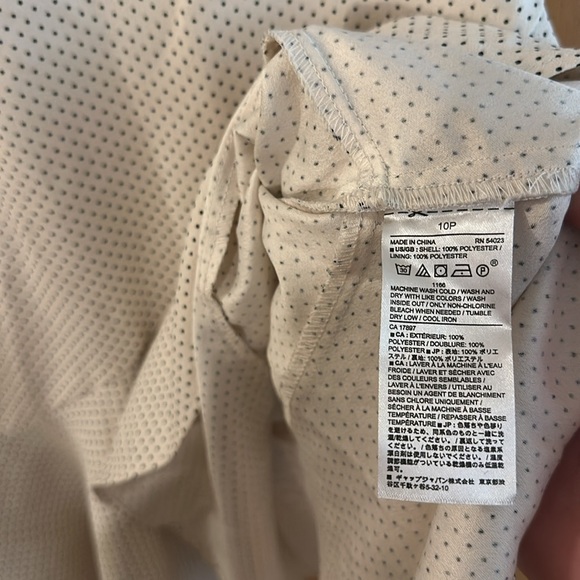 Banana Republic Factory Polka Dot Ruffle Sleeveless Dress Size 10P Petite - Picture 6 of 10